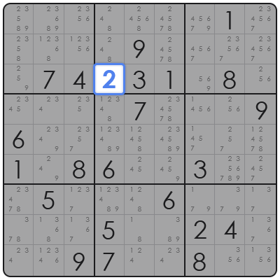 xy wing sudoku